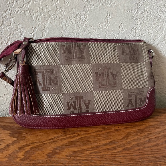 Texas A&M Aggies handbag purse from Sandol with strap - Picture 2 of 12